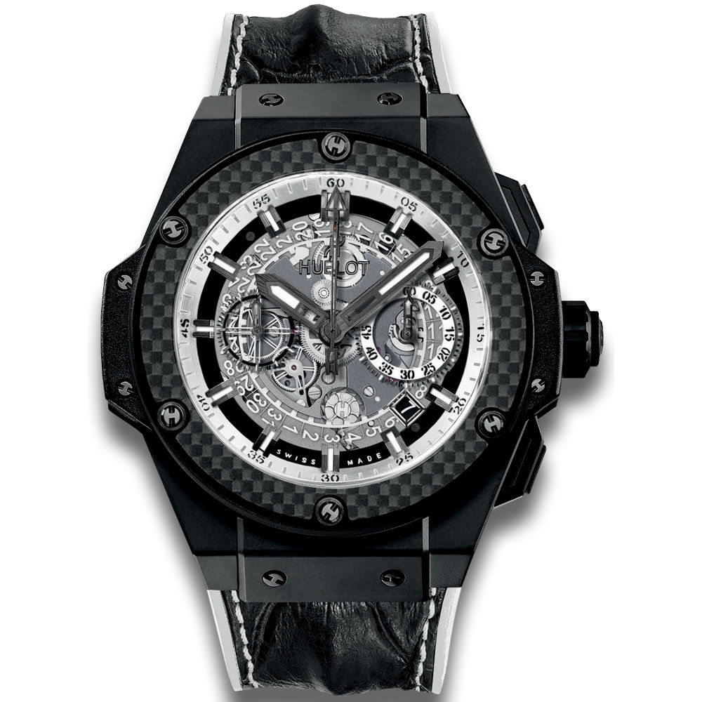 fake Hublot King Power Unico Black and White 701.CQ.0112.HR watches